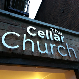Chruch letters signage