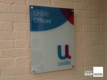 unilife office sign